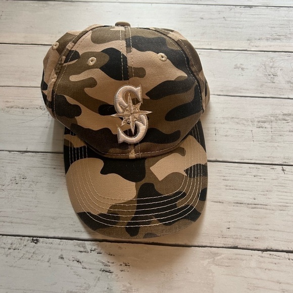 Seattle Mariners/Boeing camouflage one size hat - Picture 1 of 8
